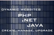 We Develop , Manage, Upgrade websites using PHP, Asp.net, Java.